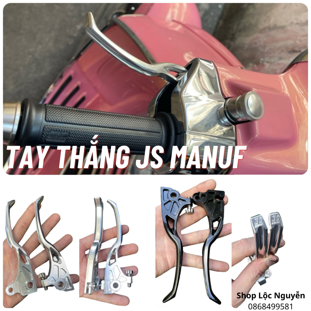 Js Manuf ver Long And Compact Brake Handle For Lighter And Quieter