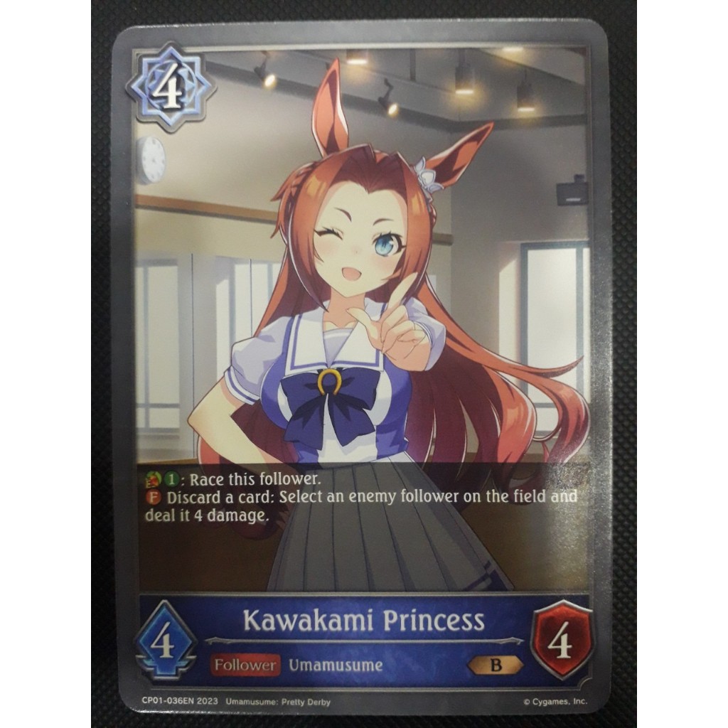 Shadowverse Evolve CP01-036EN Card - Kawakami Princess - Runecraft ...