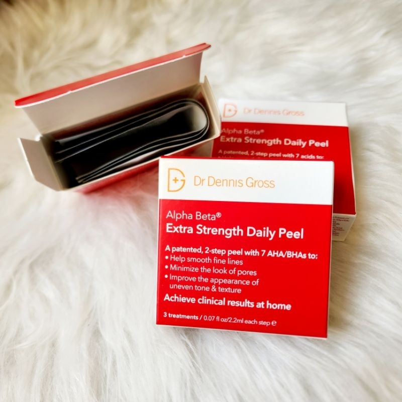 Dr Dennis Gross Alpha Beta Extra Strength Daily Peel Box 3 bag Shopee Philippines