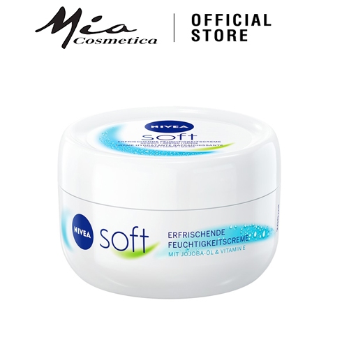 Nivea Soft Moisturizer For Both Face And Body Skin Soft And Smooth