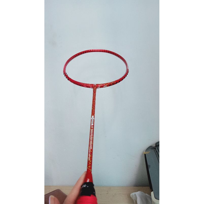 Redson Shape 01 premium badminton racket with carbon welding | Shopee ...
