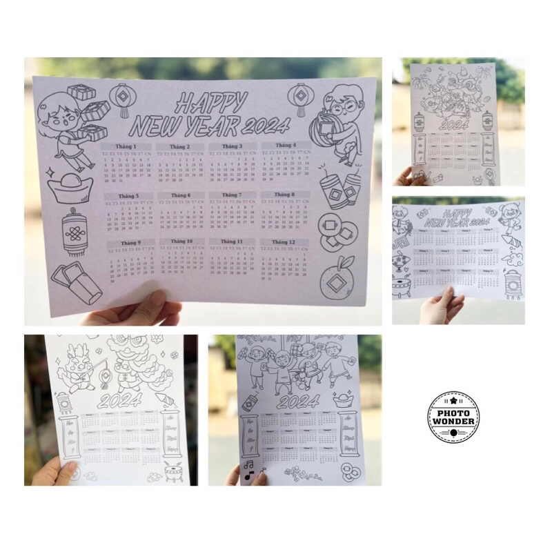 coloring-calendar-2024-size-a4-cardboard-paper-for-children-activity-cny-shopee-philippines