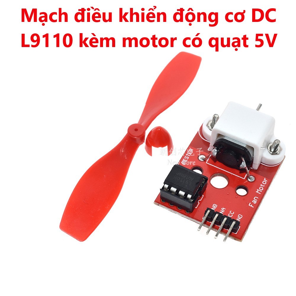 L9110 DC motor Control Circuit With 5V Fan motor | Shopee Philippines