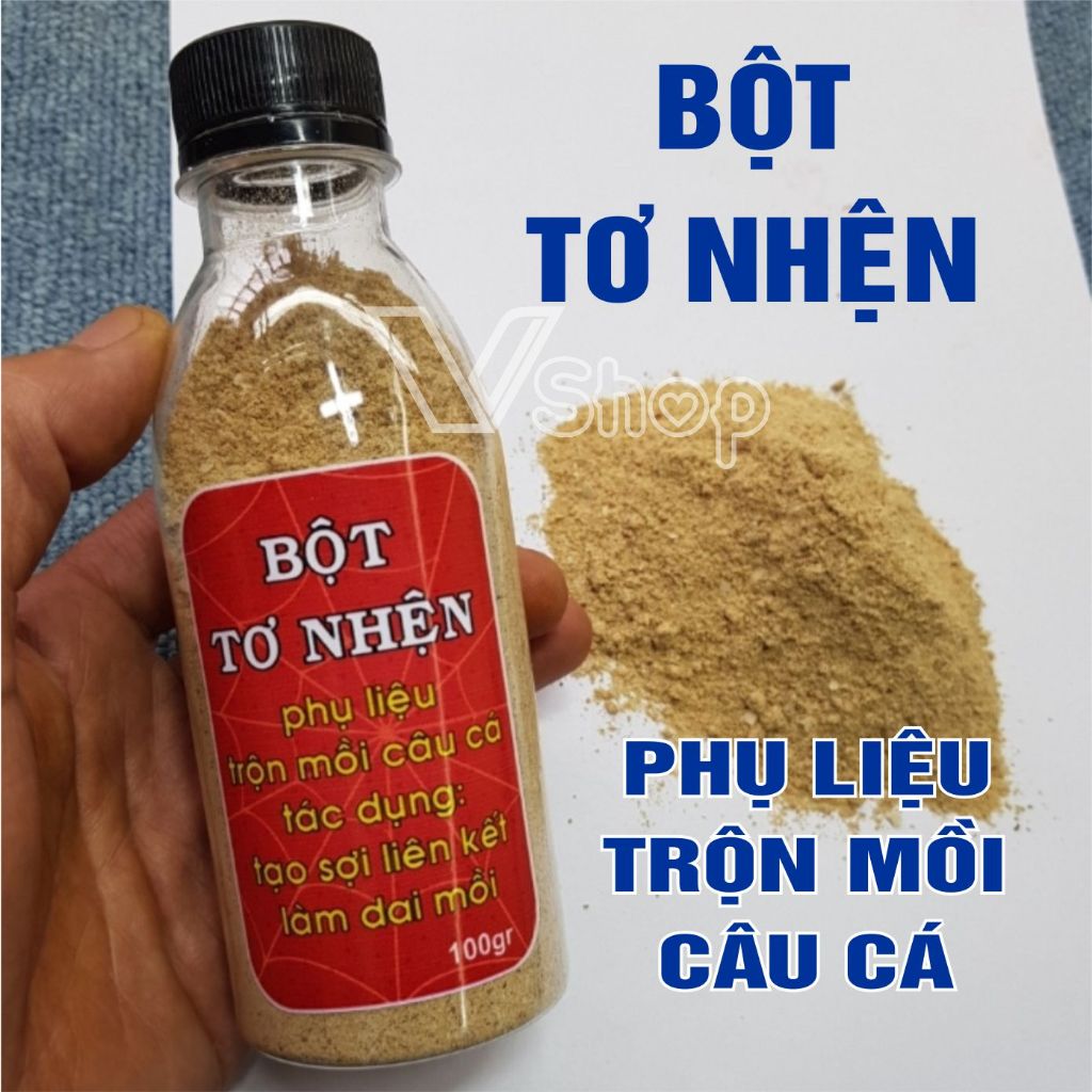 Spider silk powder, bonding fiber powder, fishing bait mixing ...
