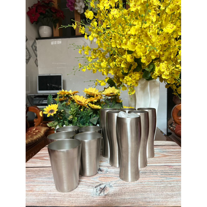 Inox 304 304 stainless steel heat-retaining cup with 1 2 layers of ...
