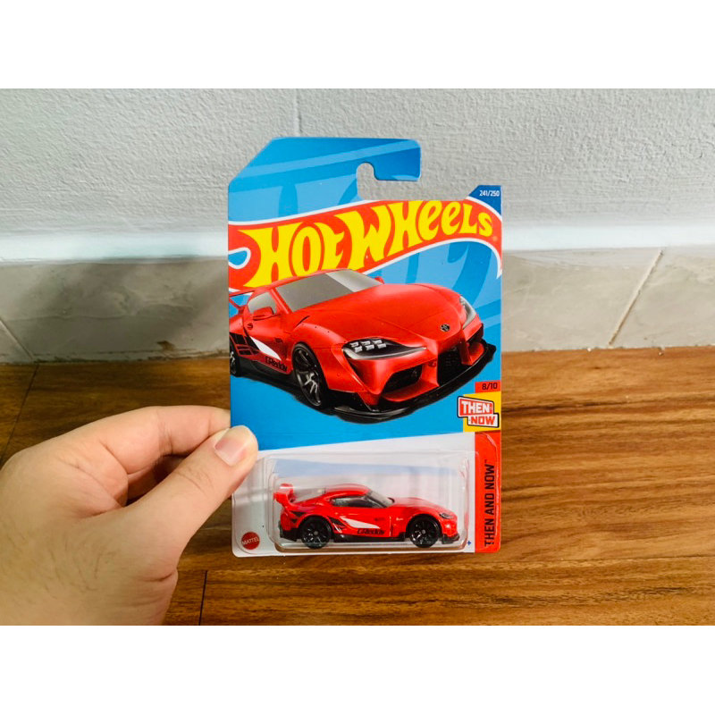 Hot Wheels 2022 20 Toyota Gr Supra Red Card Model Car Shopee Philippines