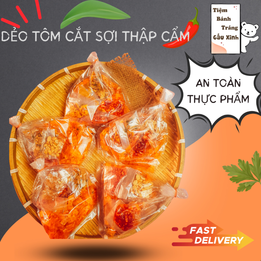 SA [Snacks] Soft Rice Paper with Cut Shrimp and Mixed Satay - Tay Ninh ...
