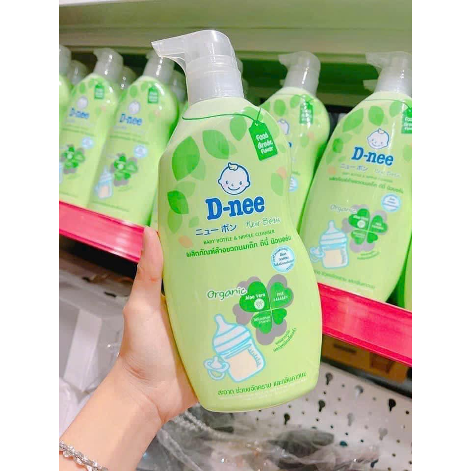 Dnee ORGANIC Bottle Washing Liquid 620ml - Genuine Thailand | Shopee ...
