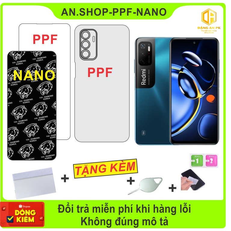 Xiaomi Redmi Note 11SE PPF-NANO screen protector - back sticker ...