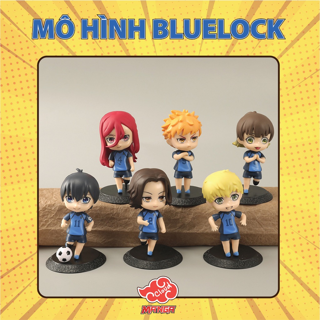 Bluelock Character Model Chigiri - Bachira - Isagi - Raichi - Kuon ...