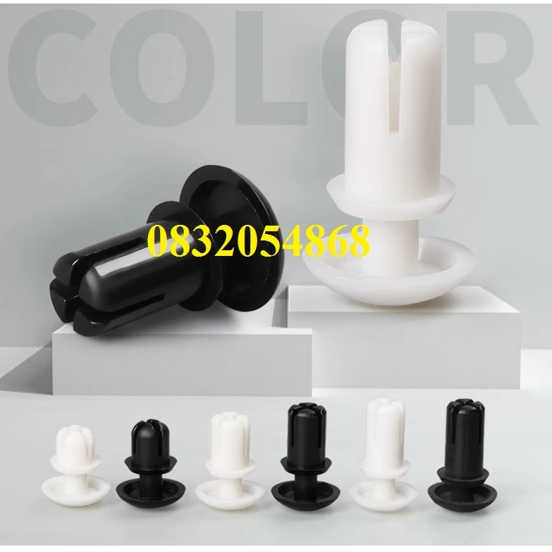 Plastic rivets, plastic latches to install electrical cabinet stamps ...