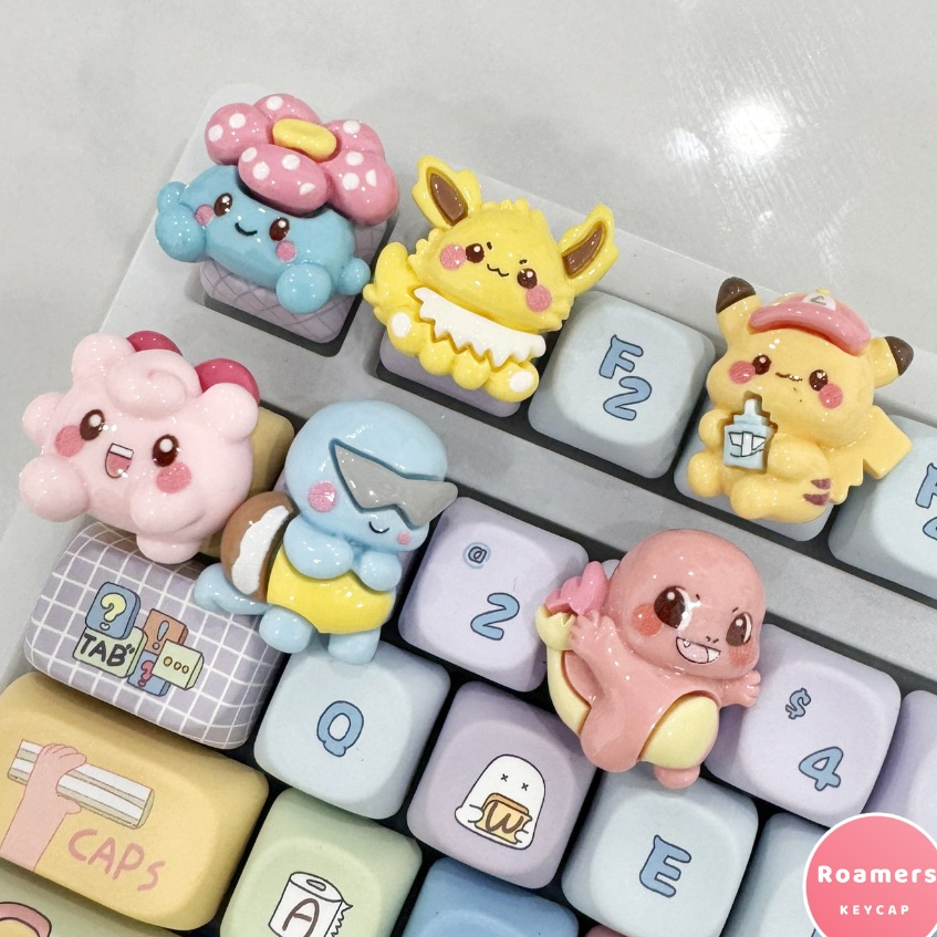 Pokemon Keycap New Model Mechanical Keyboard Button | Shopee Philippines