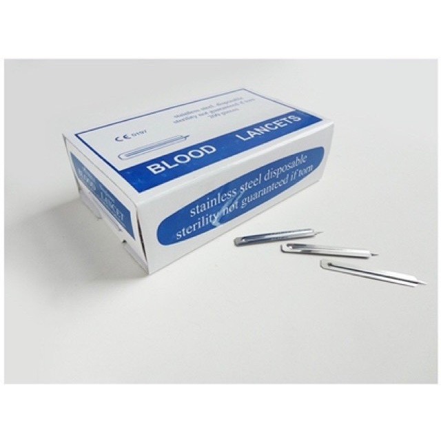 Needles Stinging Acne, Stinging Blood lancets Box Of 200 Pieces Shopee Philippines