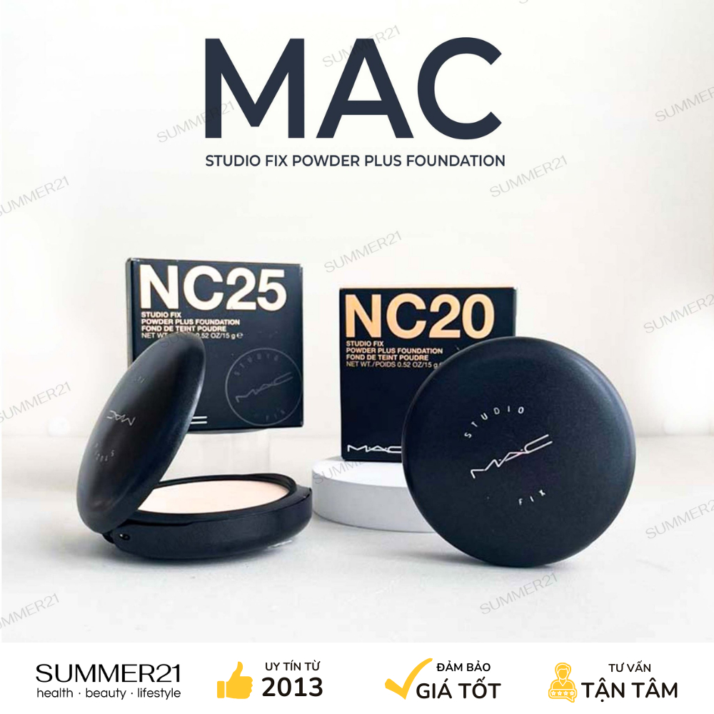 Mac STUDIO FIX POWDER PLUS FOUNDATION FOND DE TEINT POUDRE 15G Shopee Philippines