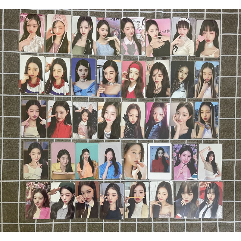 Photocard with rounded corners, genuine photo card IVE,WONYOUNG,YUJIN ...
