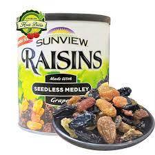 Sunview Raisin Raisin Box 425g mixed sweet and sour taste | Shopee ...