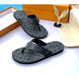 Lv mens hot sale flip flops