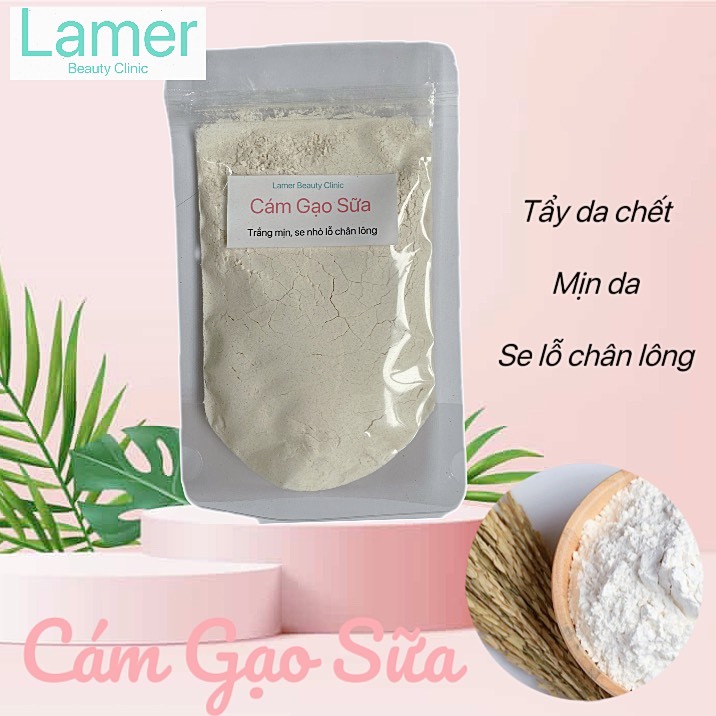 Whole Milk Rice Bran Powder 100% White Nourishing Reduces Soft Acne ...