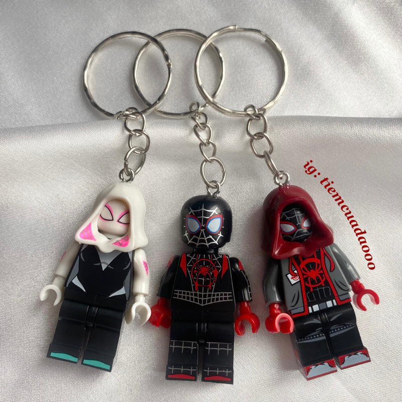 Lego Spiderman keychain Jujutsu Kaisen [LEGO ANIME HOOK IS AVAILABLE