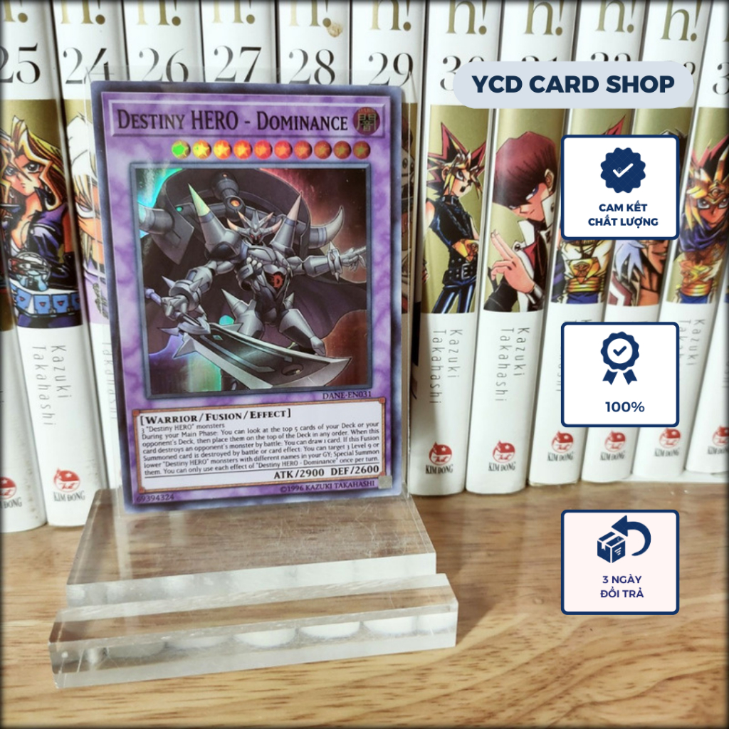 Genuine Yugioh Card Destiny Hero Dominance Super Rare Shopee