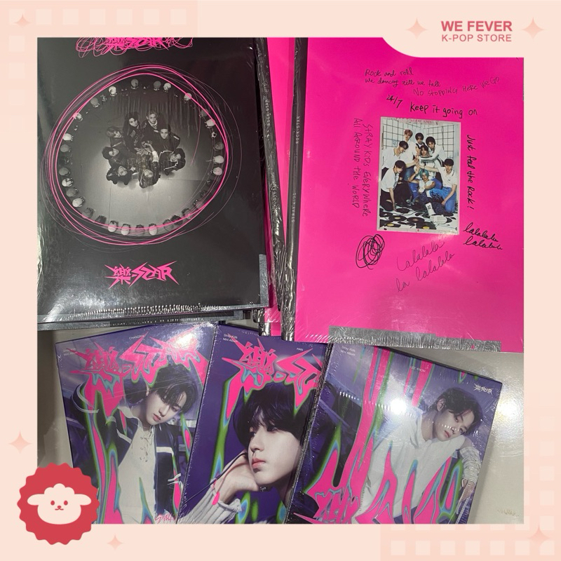 Album Set With Corner [ROCK STAR] Fully Sealed PTB, postcard