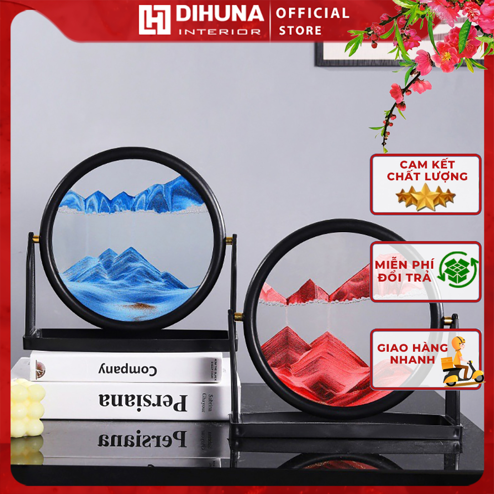 3d Rotating Moving Sand Painting, Decorative Items for Shelves ...