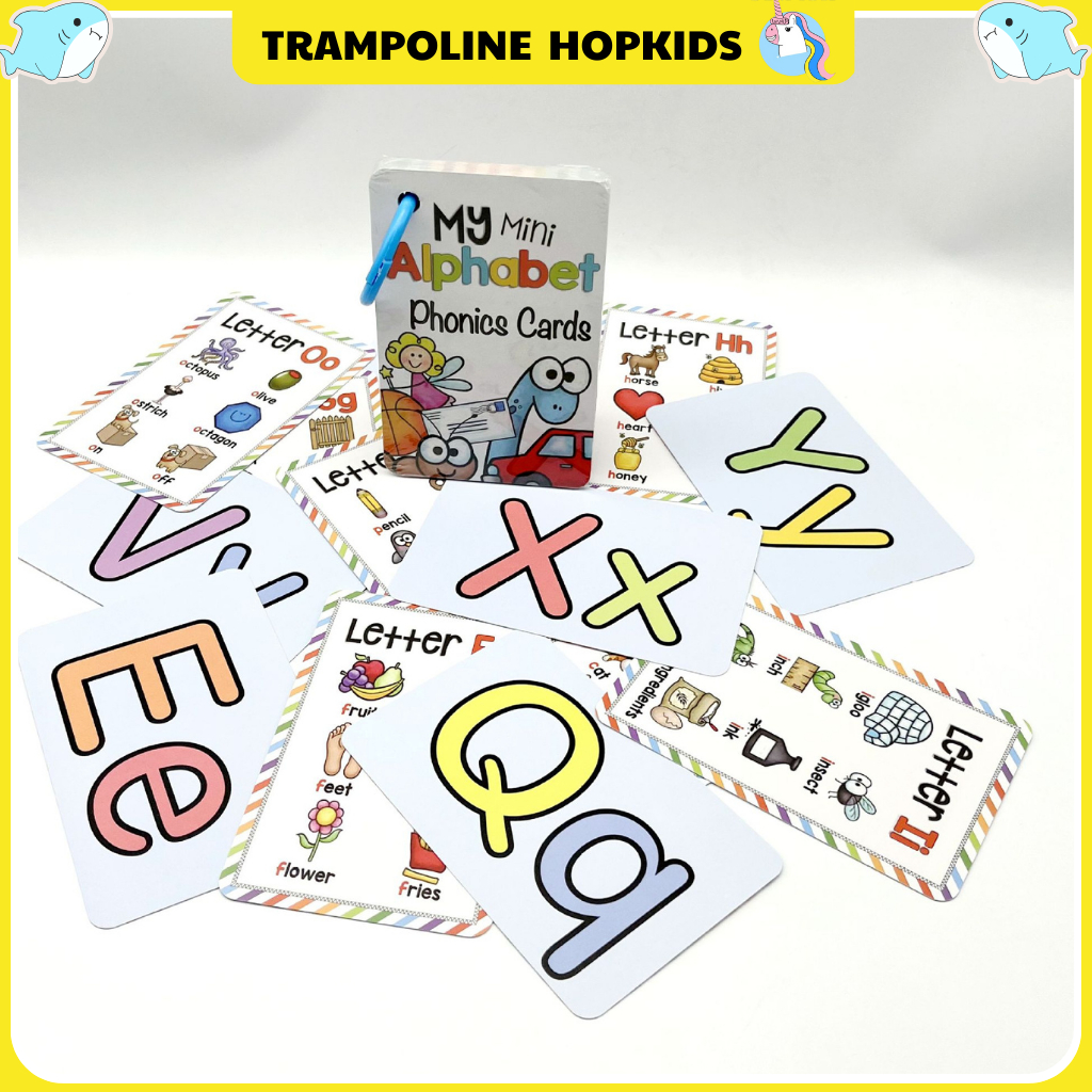 Phonics english flashcards alphabets phonic cards fun english