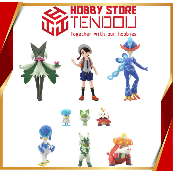 Pokemon Scale World Paldea Region Model Collection | Shopee Philippines
