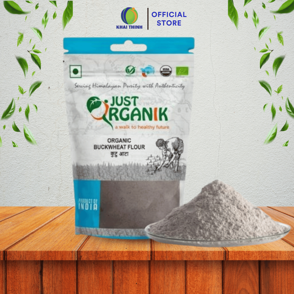 Just Organik Imported India Buckwheat Flour Organic Flour Buckwheat