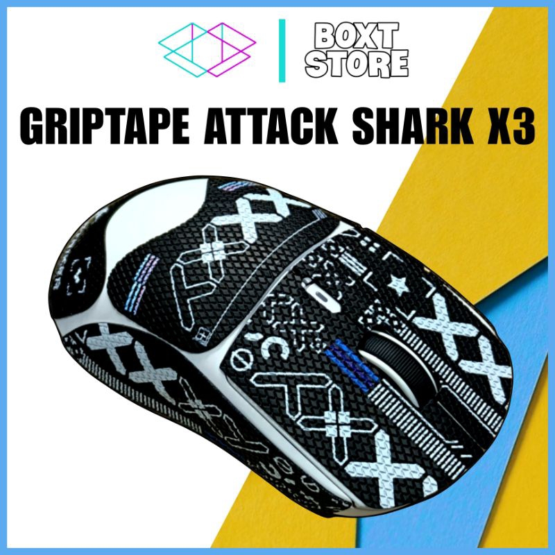Attack Shark X3 Pro 3M Anti-Slip Grip Tape - Skin Griptape Attack Shark ...