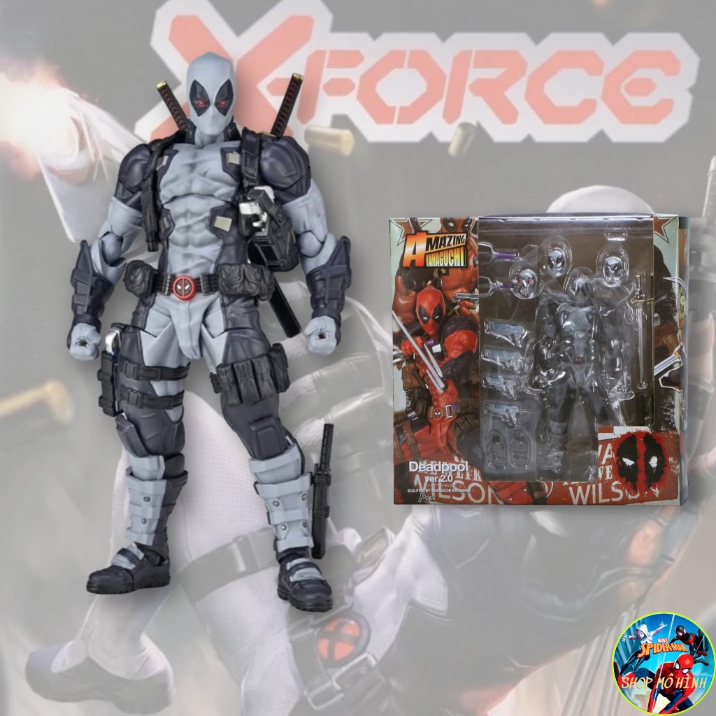 Ko Revoltech Amazing Yamaguchi No.025EX Deadpool 2.0 X-Force color ver ...