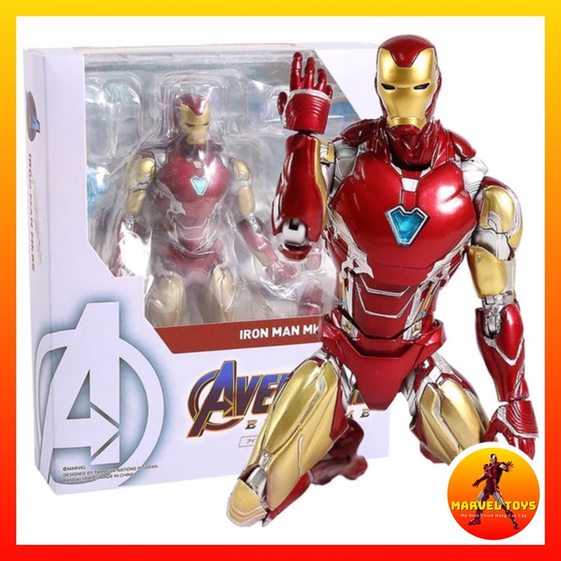 Iron Man Mark 85 Mk85 Tony Stark Endgame Shf Character Model With 