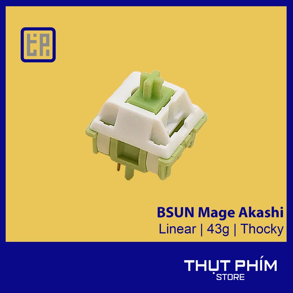 Bsun Mage Akashi Linear Switch 43gr mechanical keyboard Switch [100sw
