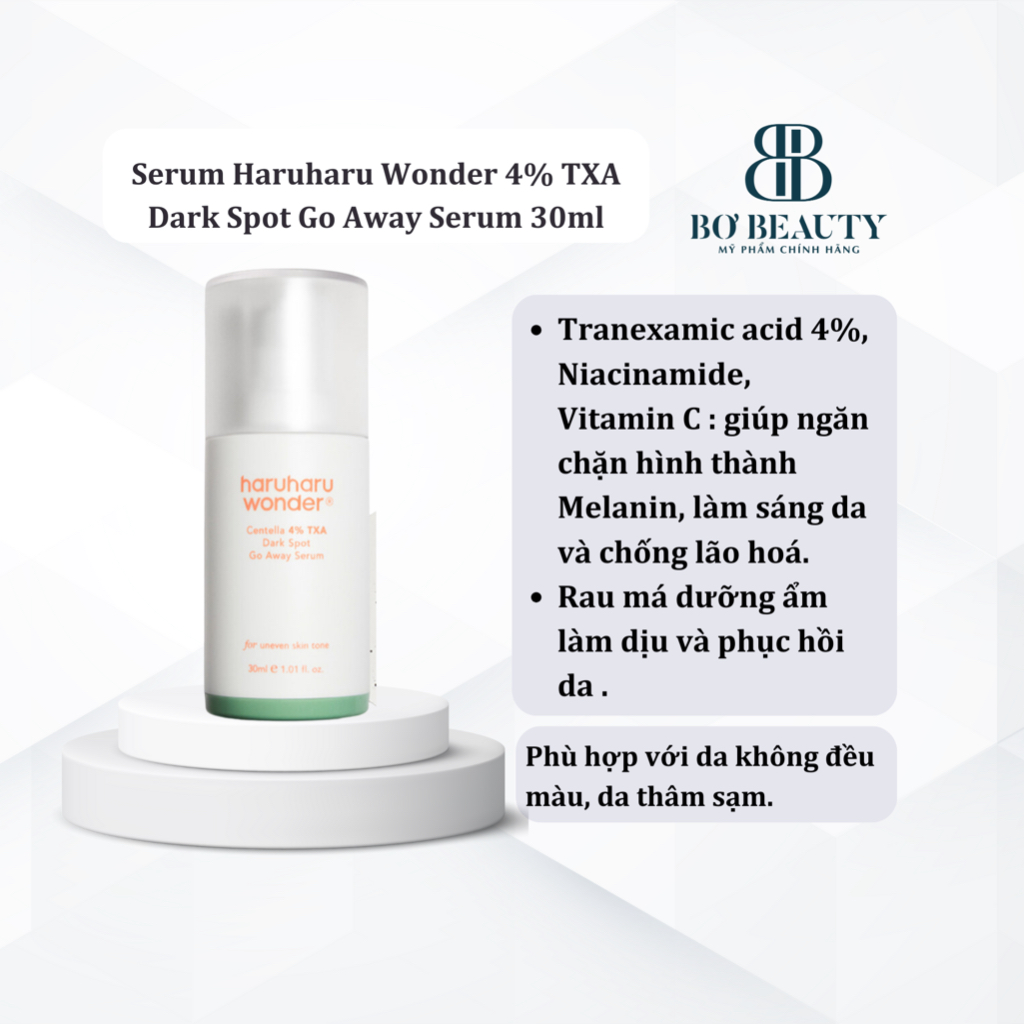 Haruharu Wonder 4 TXA Dark Spot Go Away Serum Shopee Philippines