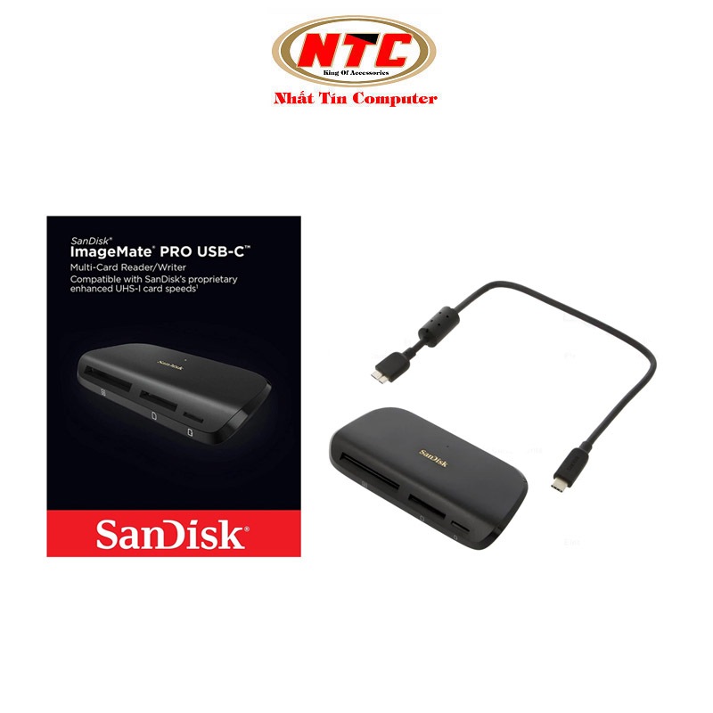 Sandisk ImageMate Pro SDDR-A631-GNGN OTG typeC memory card reader ...