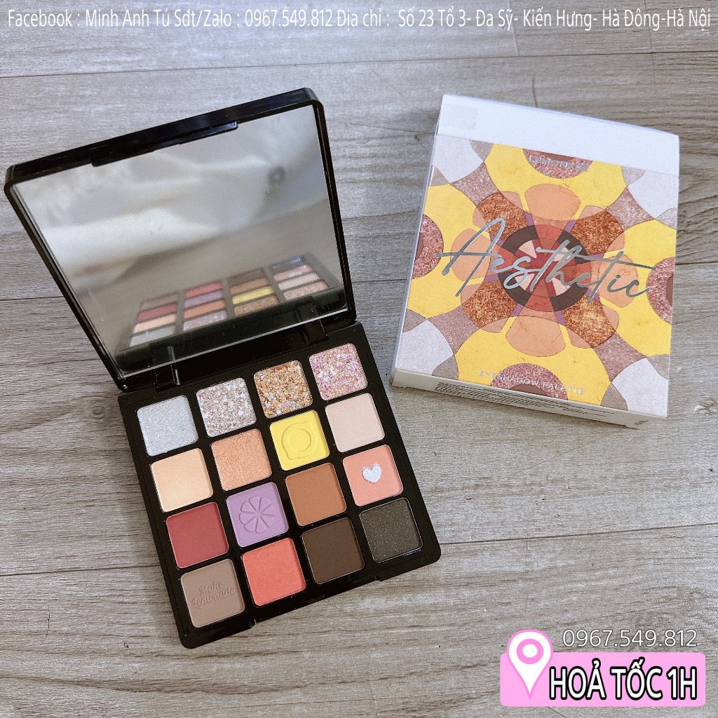 Lemonade Aesthetic Eyeshadow Palette 20.8g New Model [Genuine] | Shopee ...