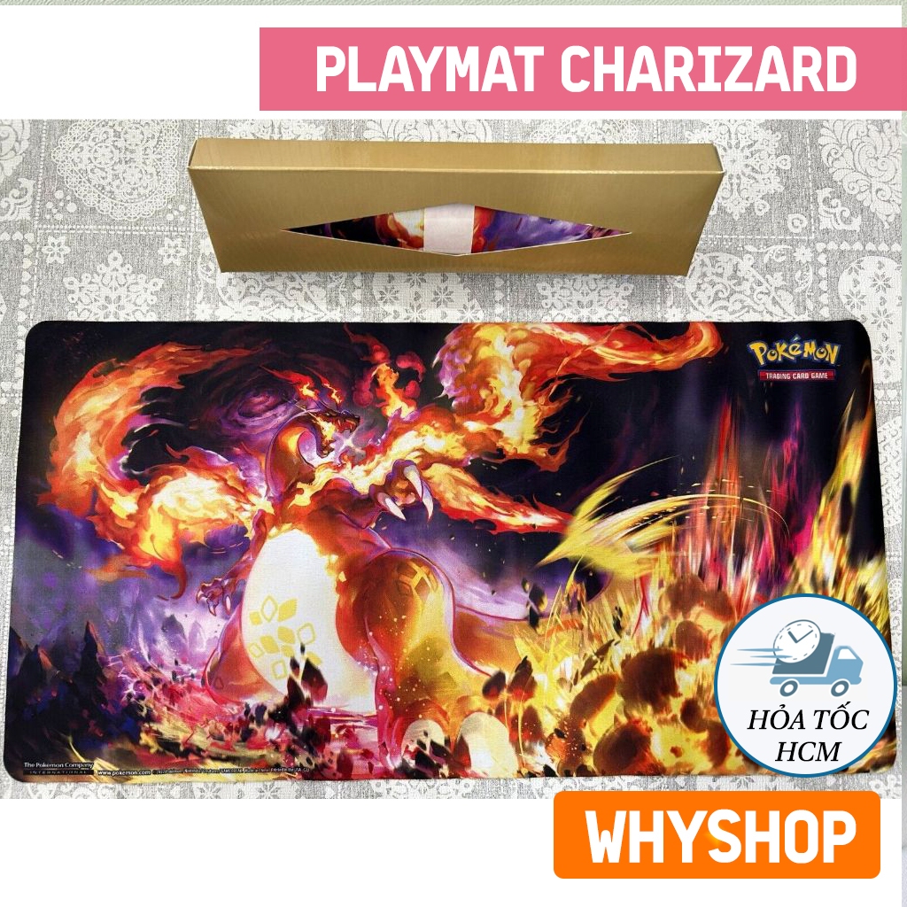 Pokemon Charizard Playmat Ultra Premium Collection | Shopee Philippines