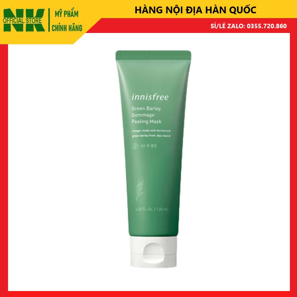 Innisfree Green Barley Gommage Mask 120 mL | Shopee Philippines