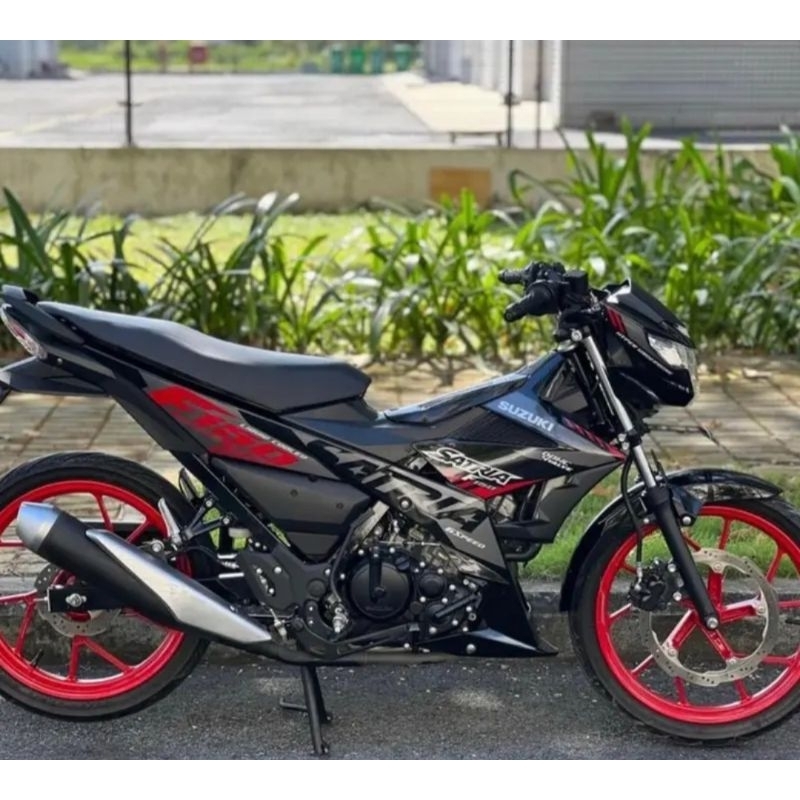 Satria fi 150cc removable stamp - Model F150. High Quality PPF Material ...