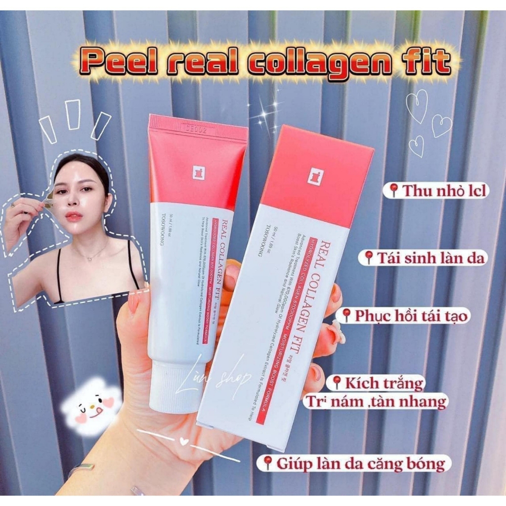 Mall inline badgePeel nano collagen Stretch Shine, Real collagen fit ...