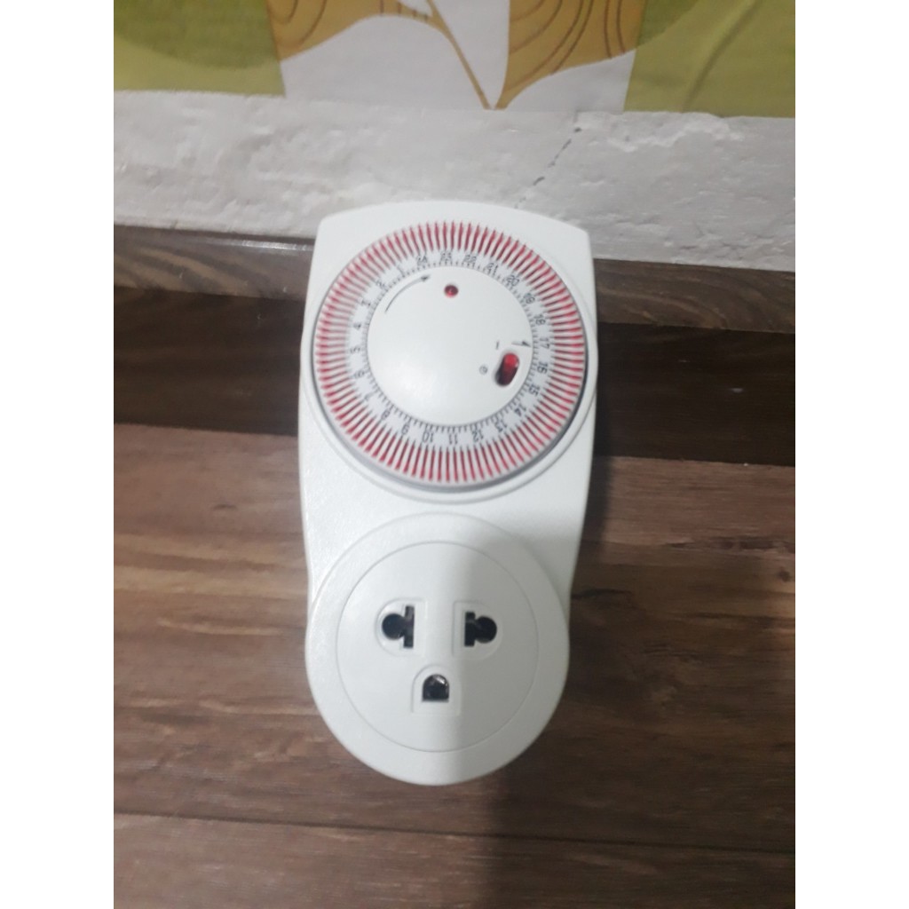 Mt03 electro-optical timer socket (1-outlet, 3-pin mechanical ...