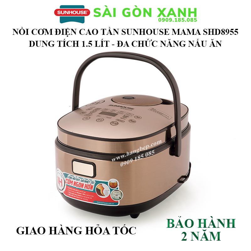 Sunhouse Mama SHD8955 high speed rice cooker 1.5 liter - Sunhouse ...
