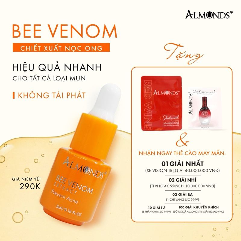 Amt-serum supports acne 5ml Quick Collection of Bee Venom | Shopee ...