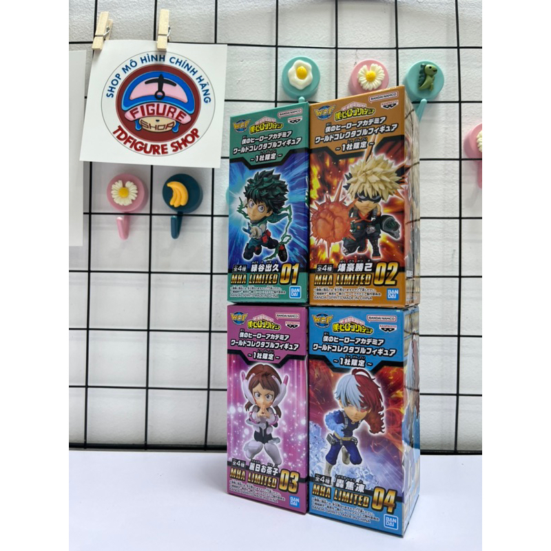 Genuine My Hero Academia Model - WCF MHA limied Set | Shopee Philippines