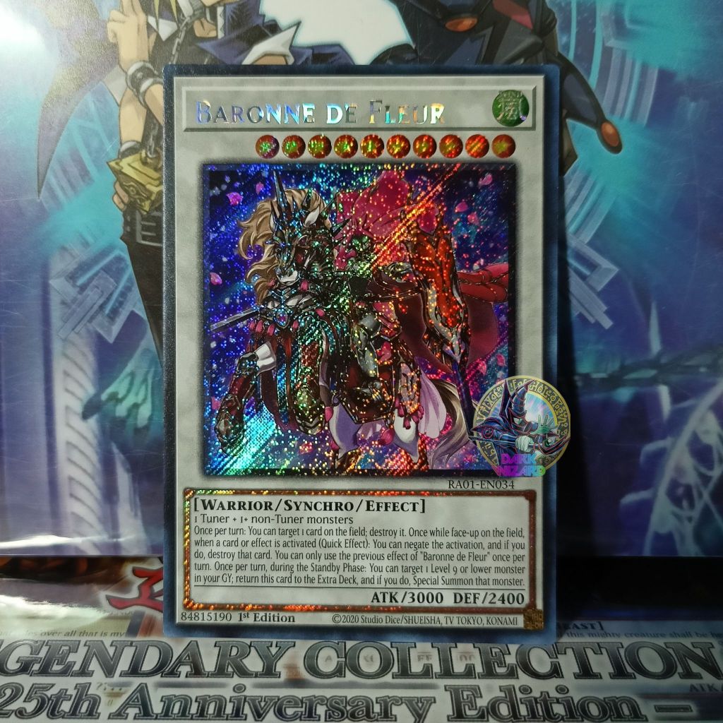 Baronne de Fleur - RA01-EN034 - Platinum Secret Rare [Yugioh Card ...