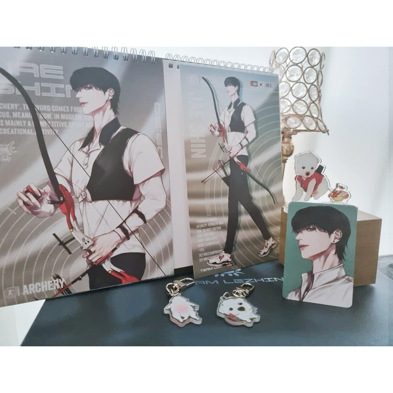 [Ready Stock] Lezhin 2024 Devil Ghost'S Nocturne BL Manhwa Calendar