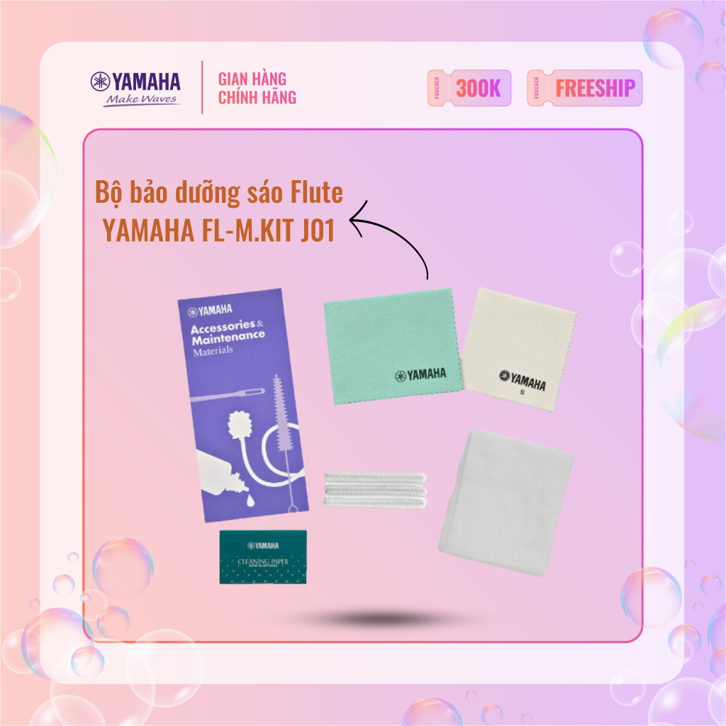 Yamaha FLM.KIT J01 Flute Maintenance Kit Shopee Philippines