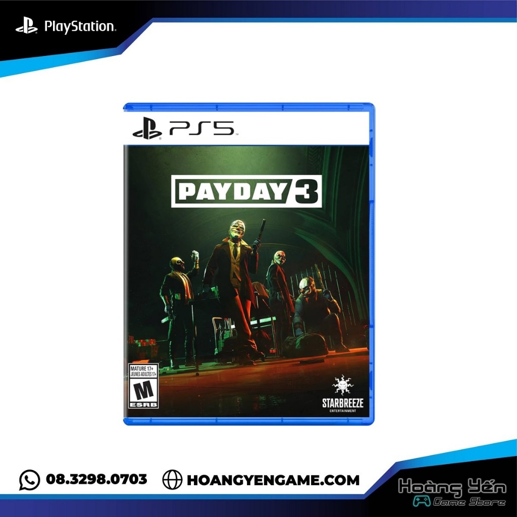 Pay Day 3 Ps5 Game Disc | Shopee Philippines