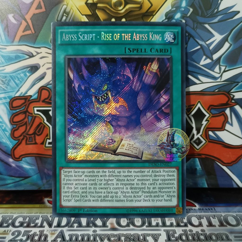 Abyss Script - Rise of the Abyss King - DESO-EN027 - Secret Rare ...