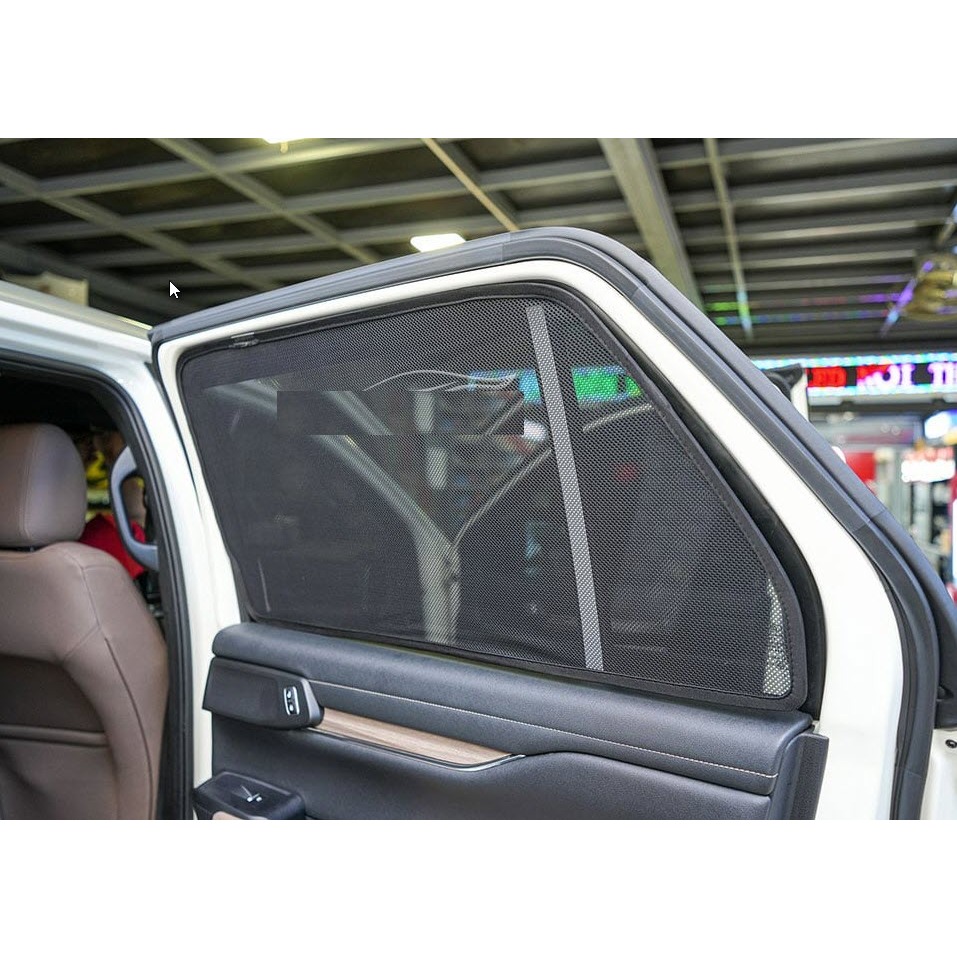 Sunshades According To Ford Everest 2023 2024 Inhaler Door Frame